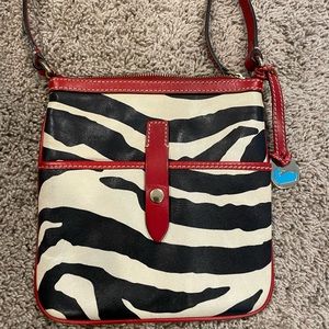 Dooney & Bourke zebra print crossbody